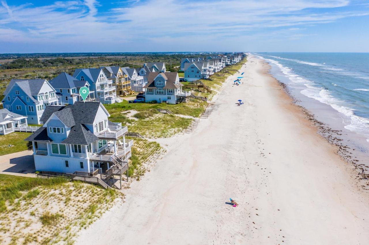 4194 Island Drive - Oceanfront, Community Pool Vila North Topsail Beach Exterior foto