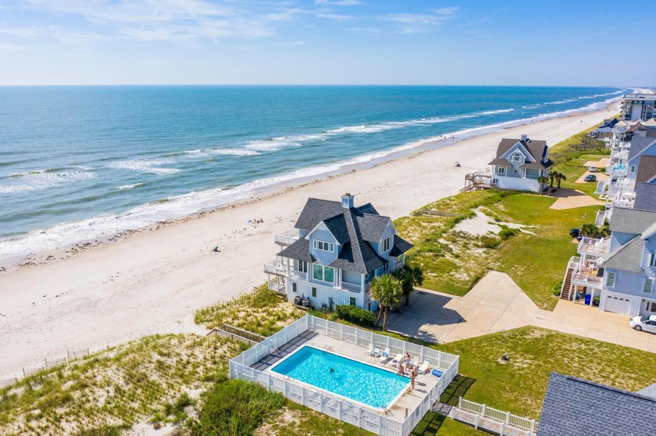 4194 Island Drive - Oceanfront, Community Pool Vila North Topsail Beach Exterior foto