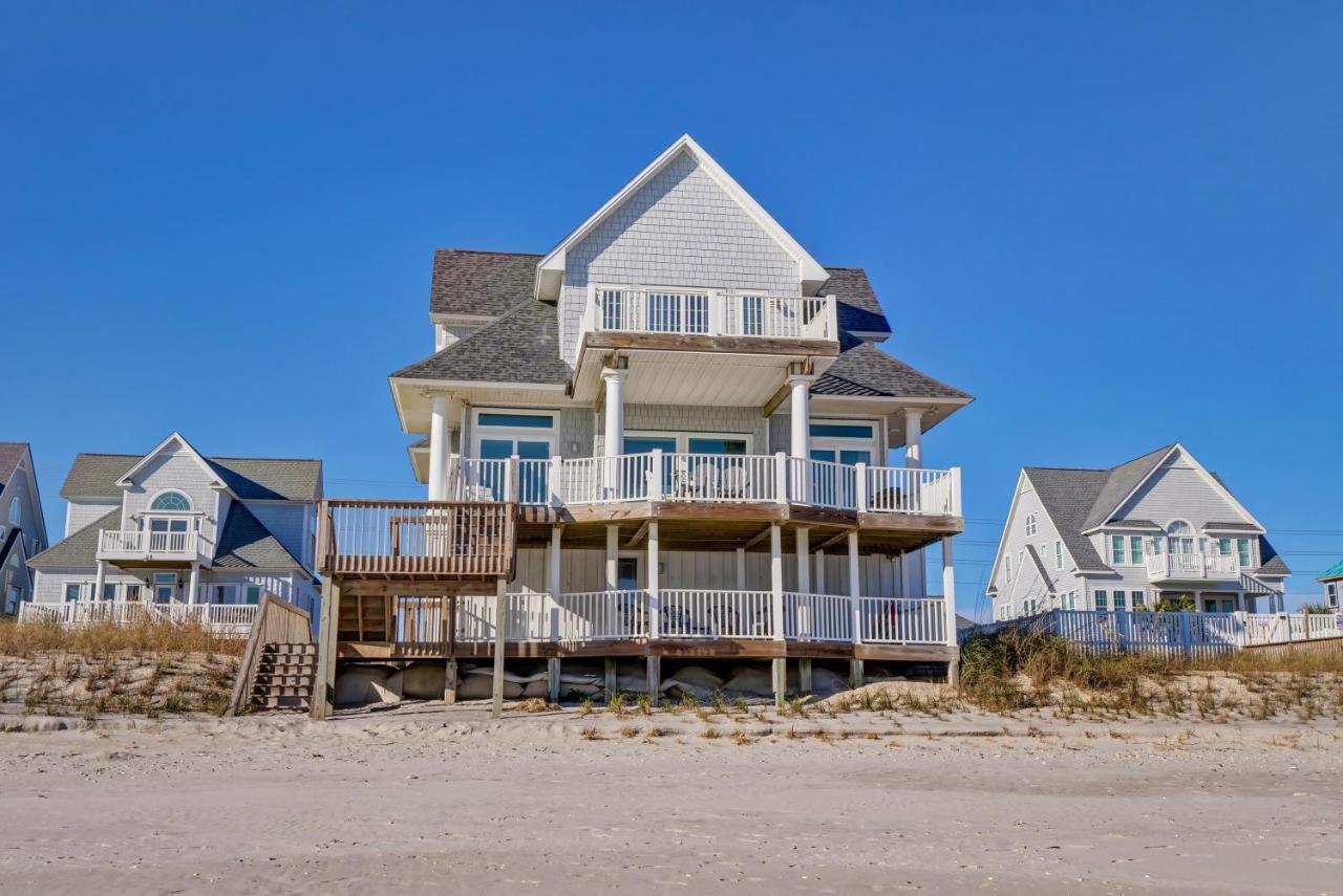 4194 Island Drive - Oceanfront, Community Pool Vila North Topsail Beach Exterior foto